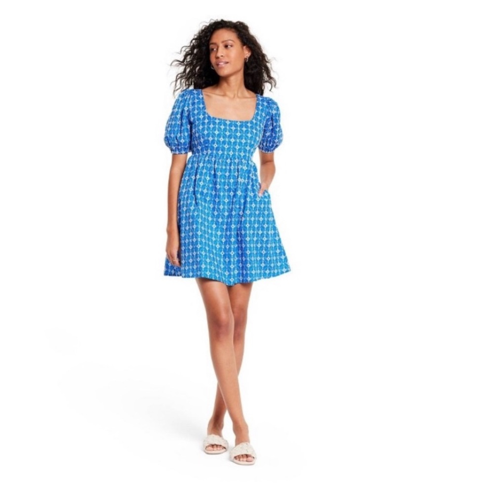 New RHODE x target eyelet mini dress, medium